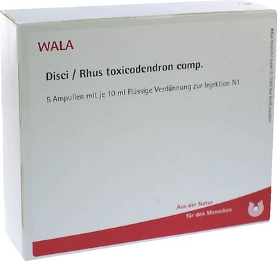 Disci/Rhus toxicodendron comp.Ampullen 5X10 ml Ampullen