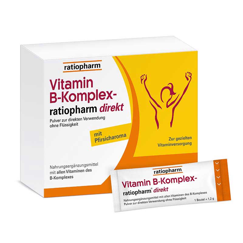 Vitamin B-Komplex ratiopharm direkt 20 St Pulver