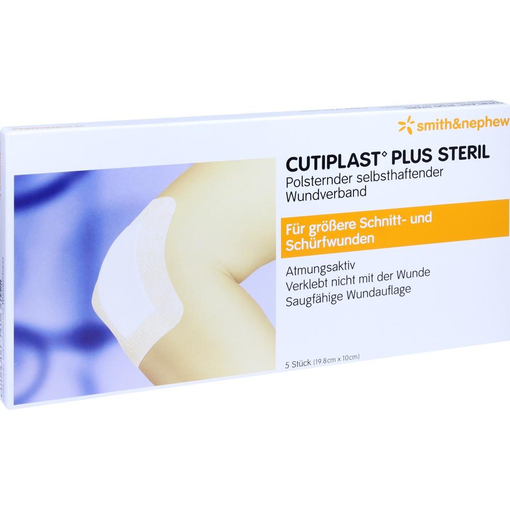 CUTIPLAST Plus steril 10x19,8 cm Verband 5 St Verband 5 St