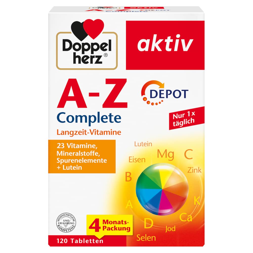 Doppelherz aktiv A-Z Complete DEPOT 120 St Tabletten
