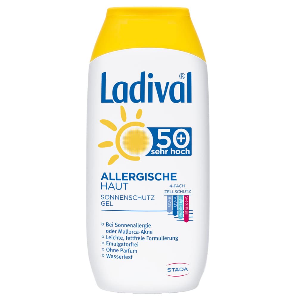 Ladival ALLERGISCHE HAUT LSF 50+ 200 ml Gel