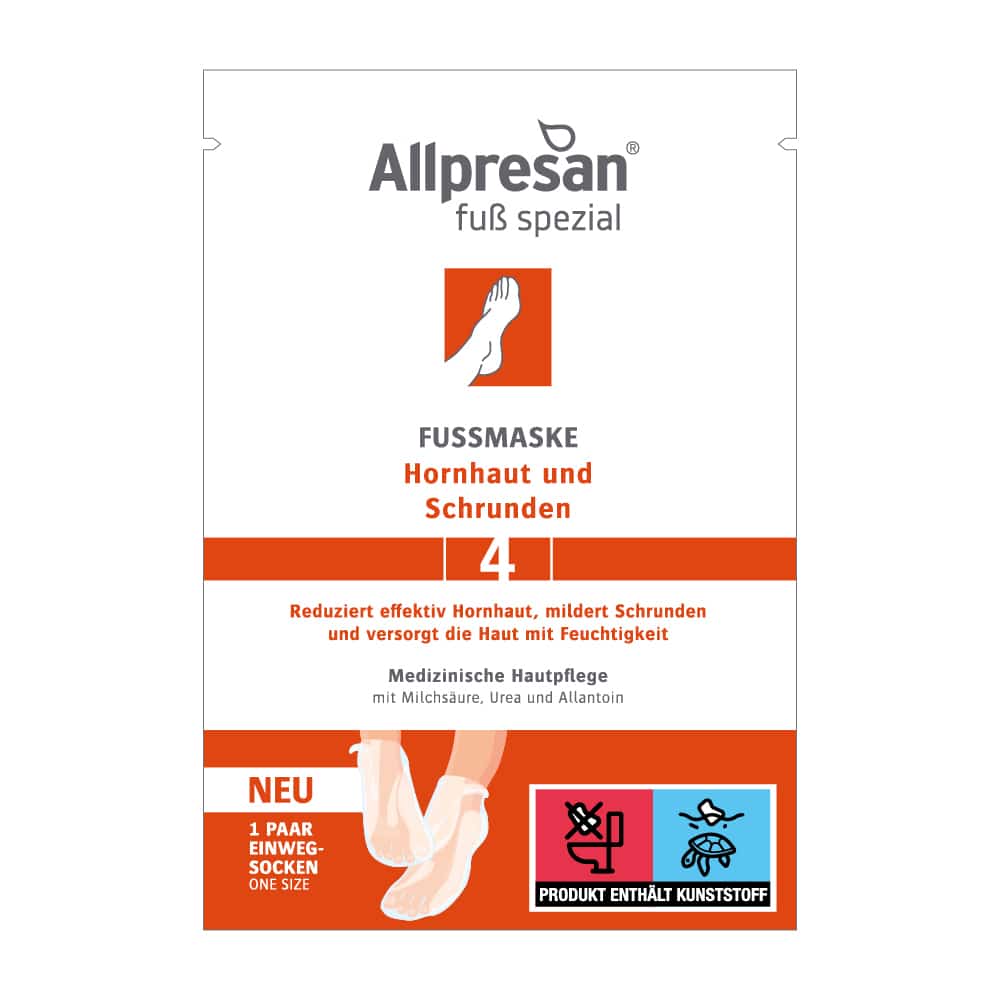 Allpresan fuß spezial Nr. 4 FUSSMASKE 1 Packung