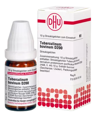 TUBERCULINUM BOVINUM D 200 Globuli 10 g Globuli