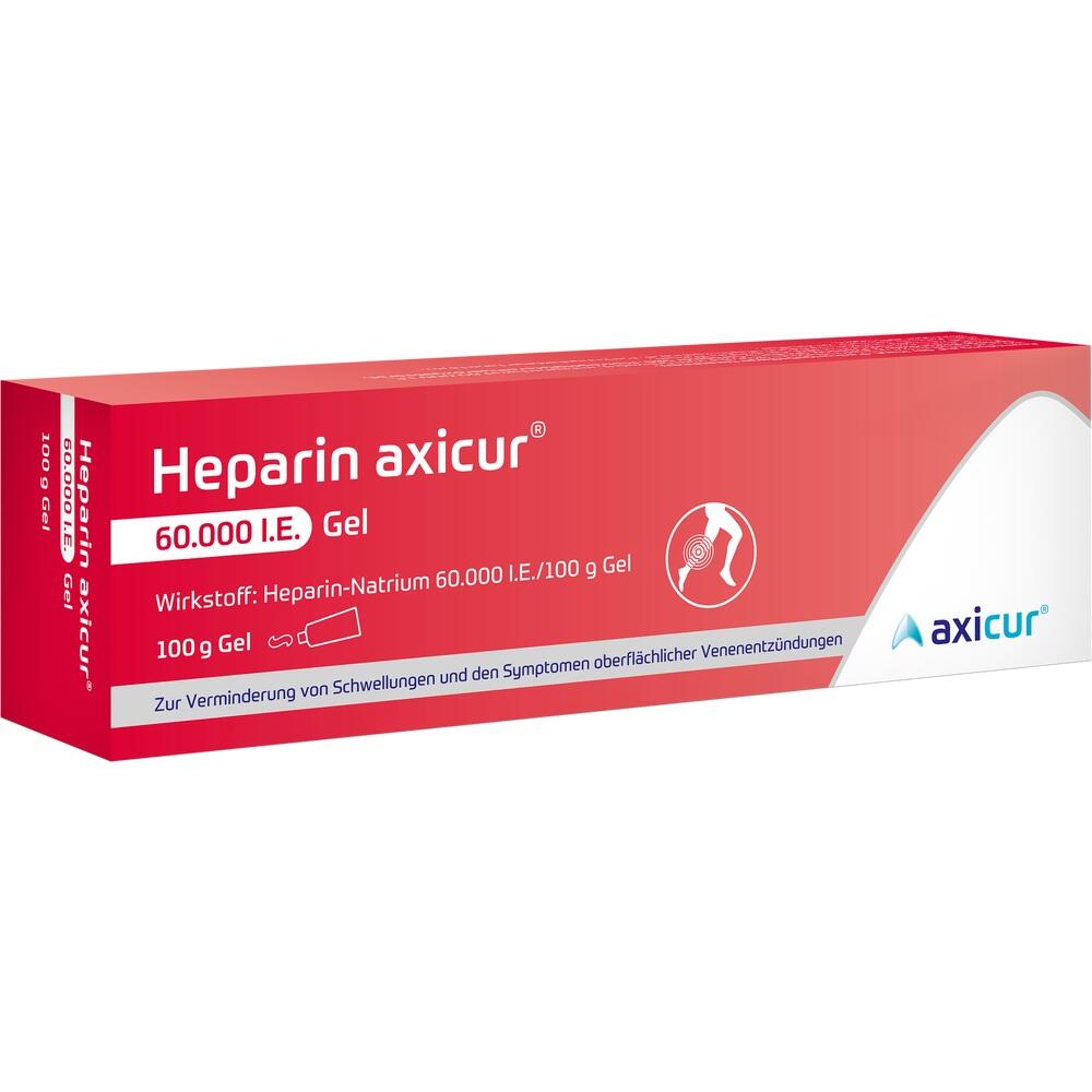 Heparin axicur 60.000 I.E. Gel 100 g Gel