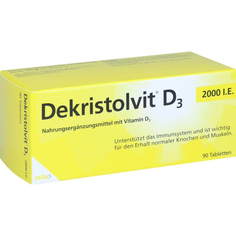 Deskristvolvit D3 2.000 I.E. 90 St Tabletten