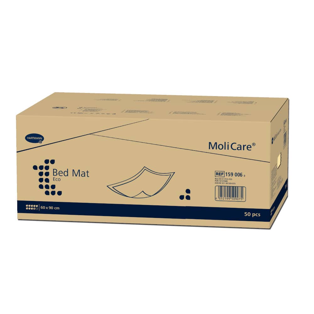 MoliCare Bed Mat Eco 9 Krankenunterlagen 60x90cm 50 St