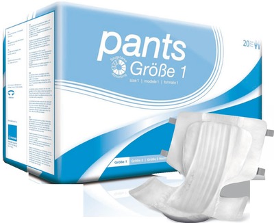 PARAM Pants Basis Tag Gr.1 20 St