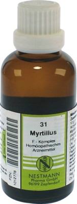 MYRTILLUS F Komplex 31 Dilution 50 ml Dilution