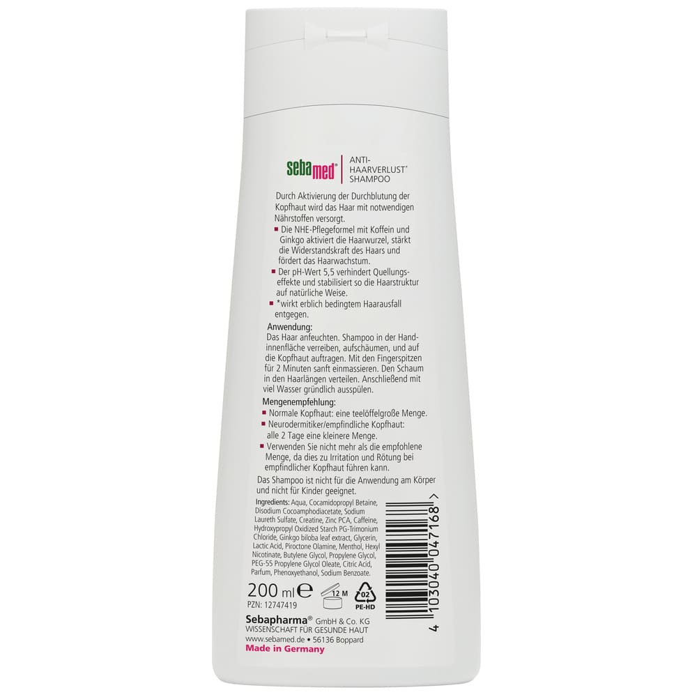 sebamed ANTI-HAARVERLUST SHAMPOO 200 ml Shampoo
