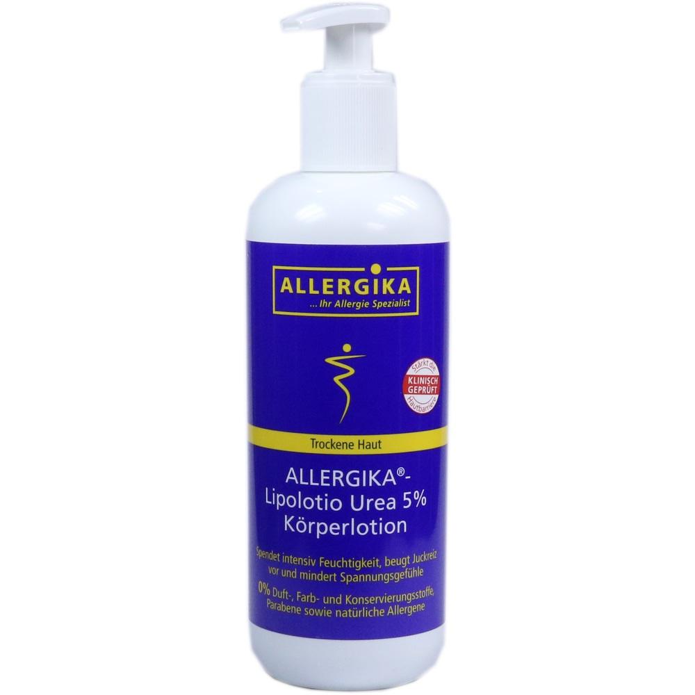 ALLERGIKA Lipolotio Urea 5% Körperlotion 500 ml Lotion