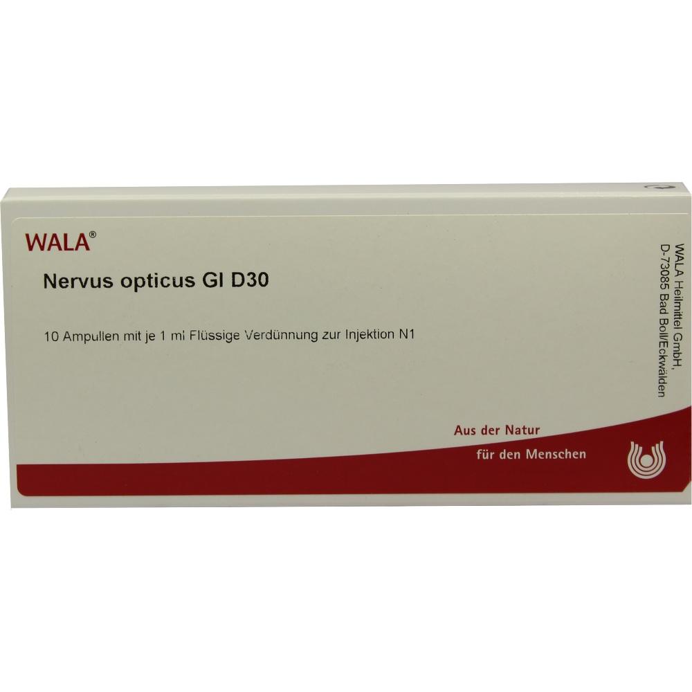 Nervus opticus Gl D30 Ampullen 10X1 ml Ampullen