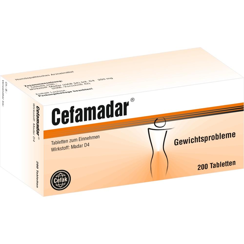Cefamadar Tabletten 200 St Tabletten