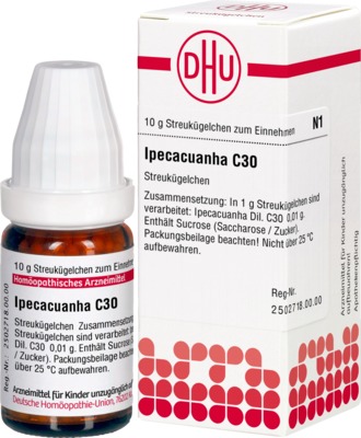 IPECACUANHA C 30 Globuli 10 g Globuli
