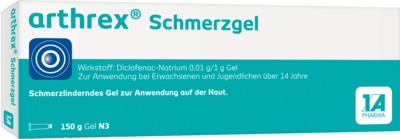 Arthrex Schmerzgel 150 g Gel