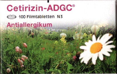 Cetirizin-ADGC 100 St Filmtabletten