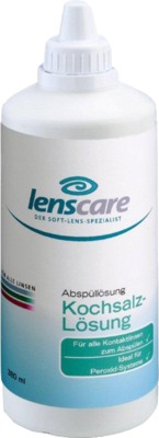 LENSCARE Kochsalzlösung 380 ml Lösung