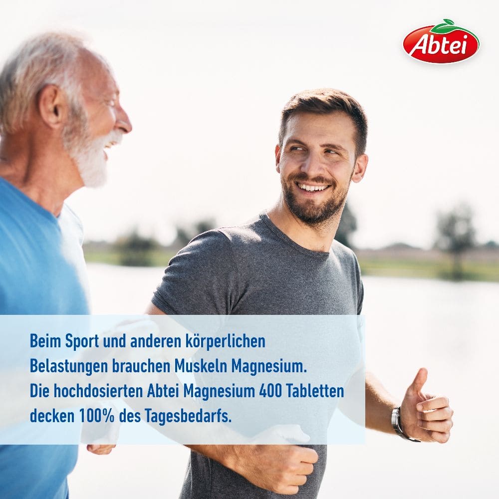 Abtei Magnesium 400 Hochdosiert 30 St Tabletten
