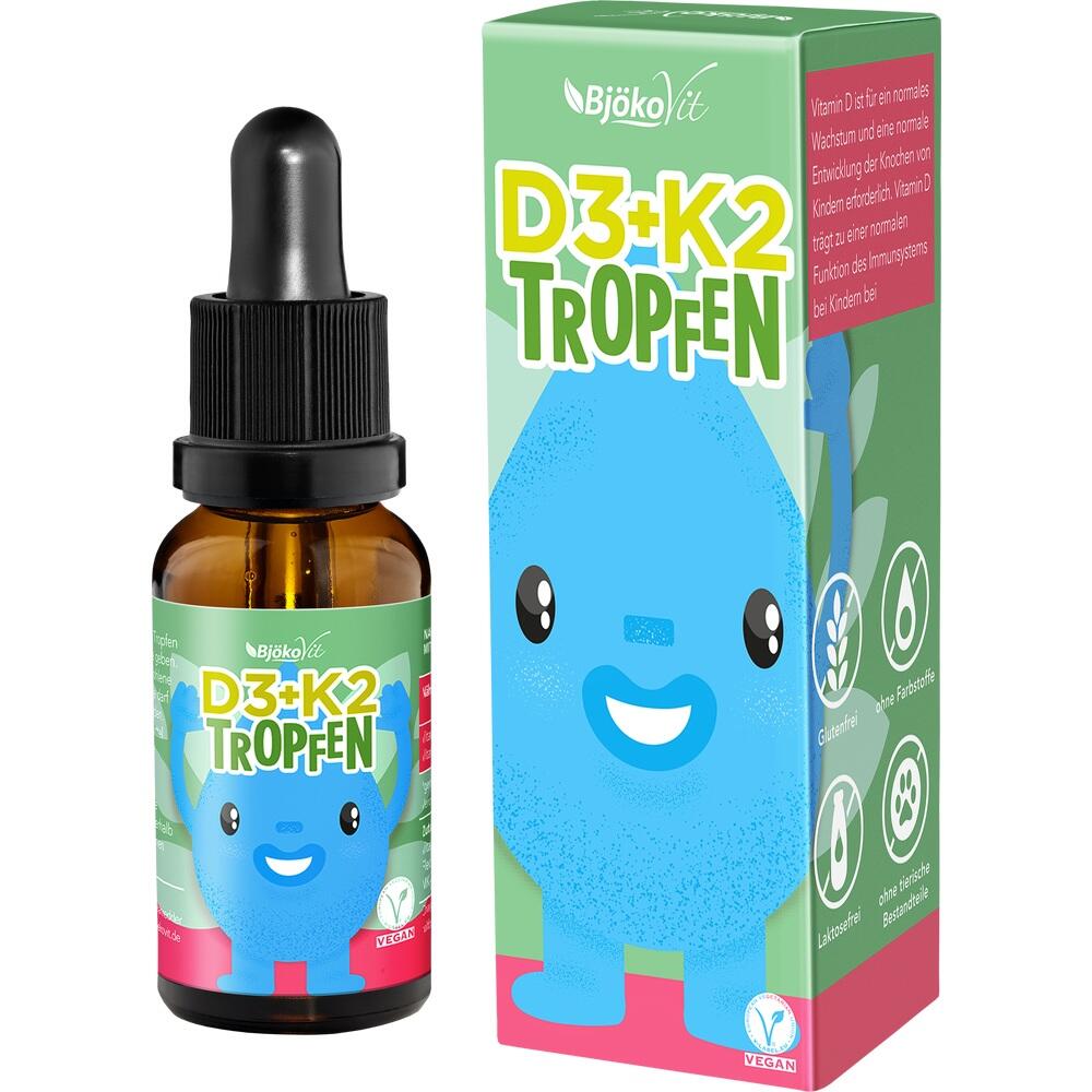 VITAMIN D3+K2 TROPFEN für Kinder 10 ml Tropfen