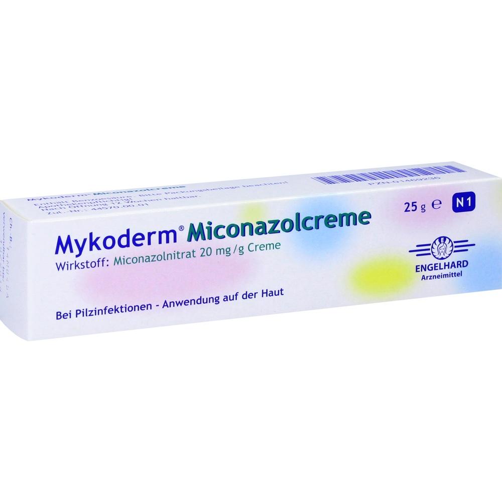 Mykoderm Miconazolcreme 25 g Creme