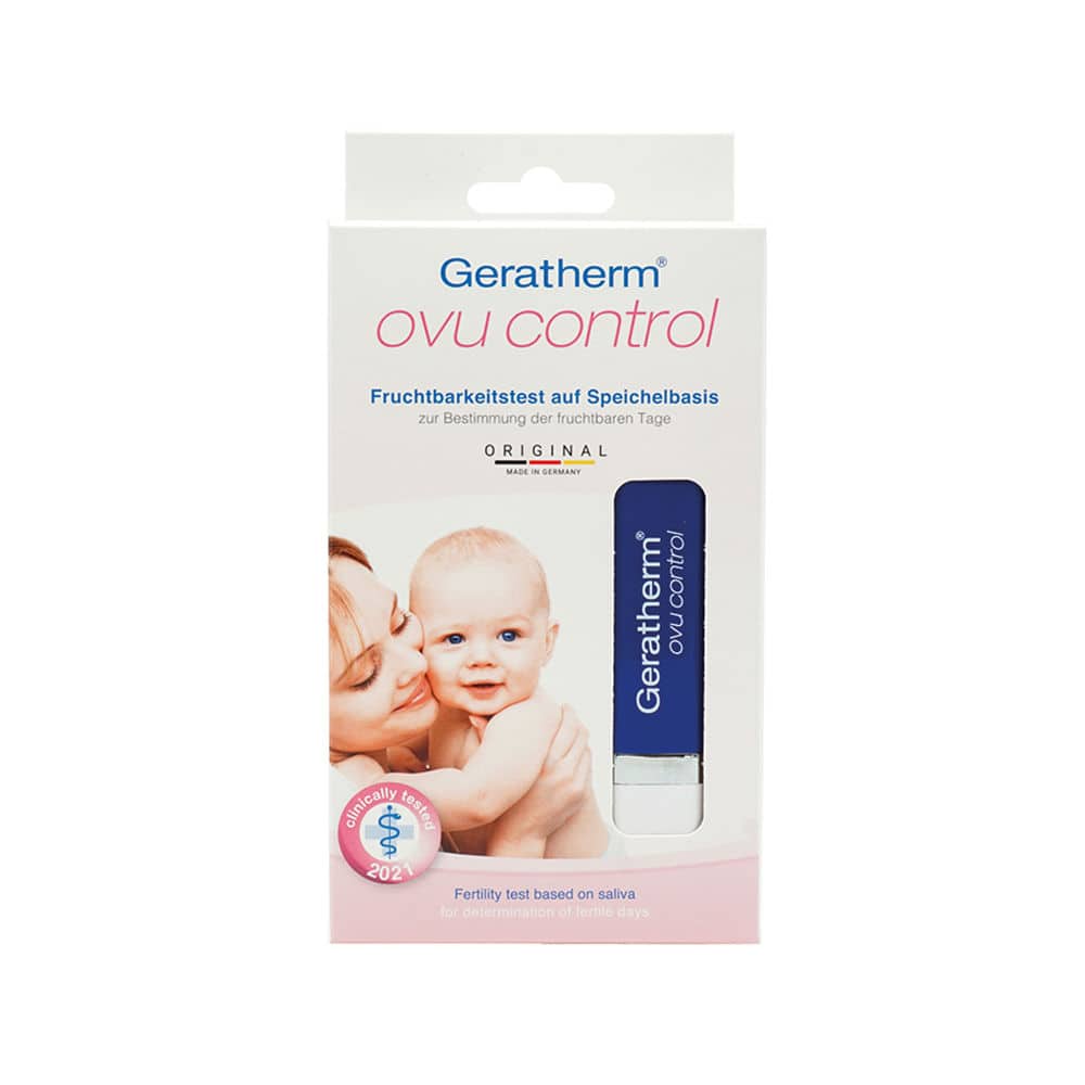 Geratherm ovu control Fertilitätstest Speichelmet. 1 St Geratherm ovu control Fertilitätstest Speichelmet. 1 St