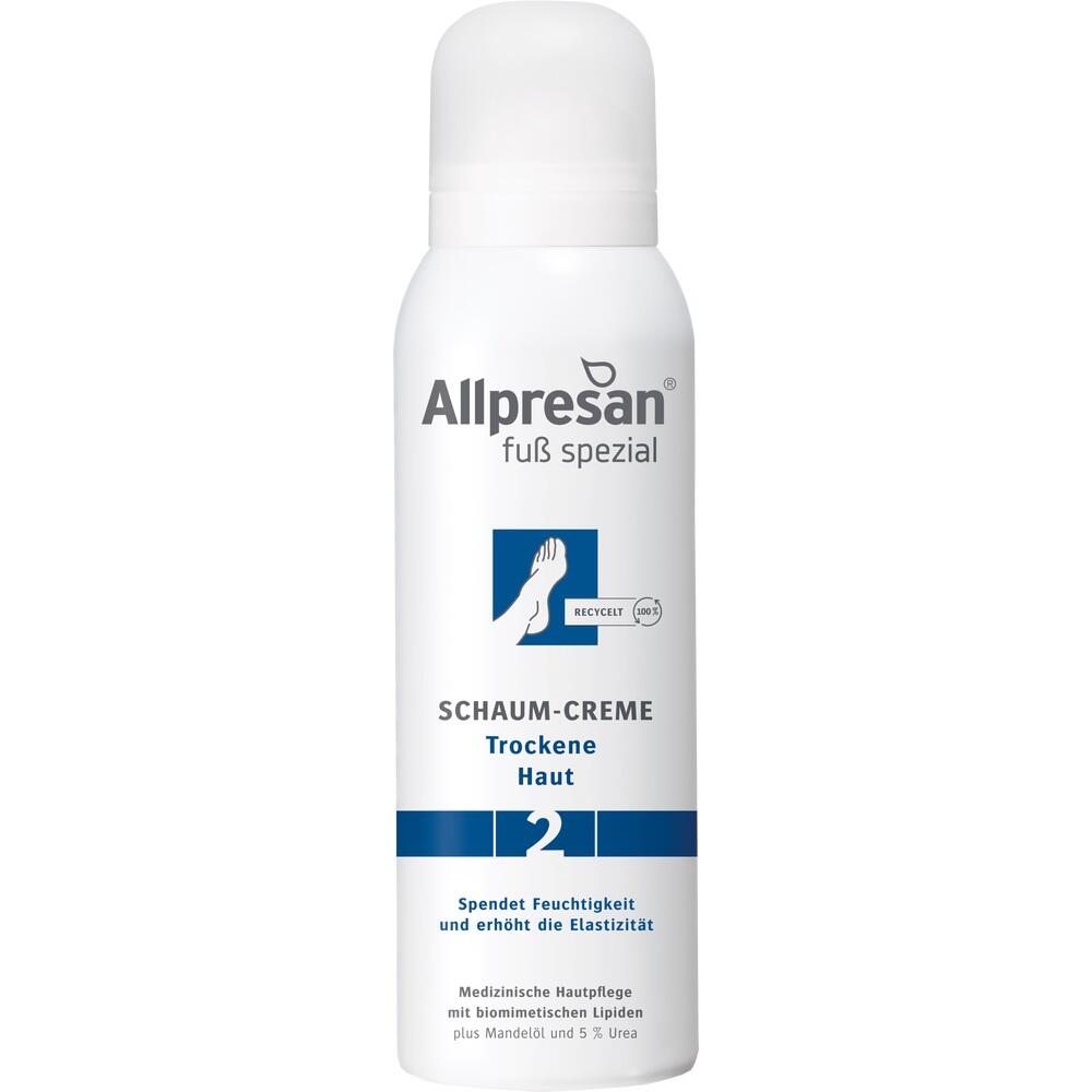 Allpresan Fuß spezial Nummer 2 Original Schaum-Creme Trockene Haut 125 ml Schaum