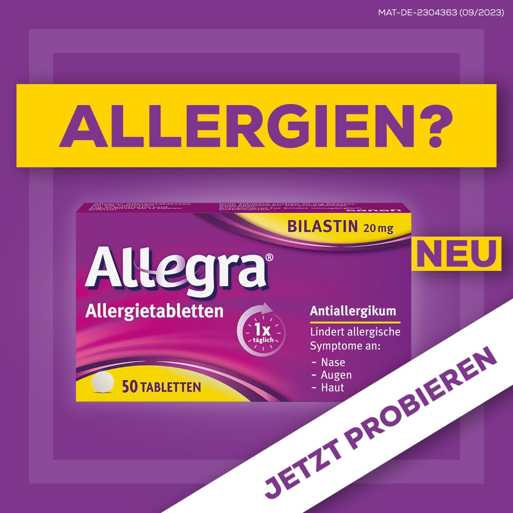 Allegra Allergietabletten  50 St Tabletten