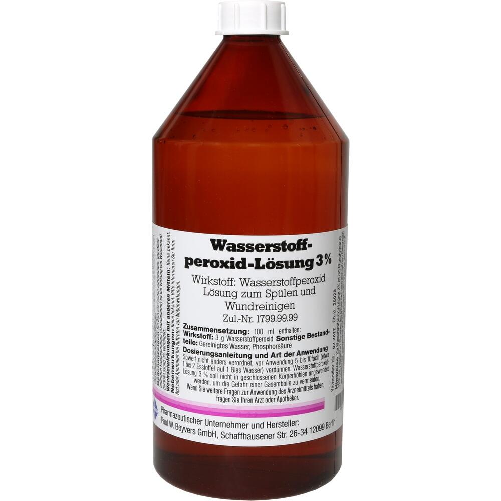 WASSERSTOFFPEROXID Lösung 3% 1000 ml Lösung