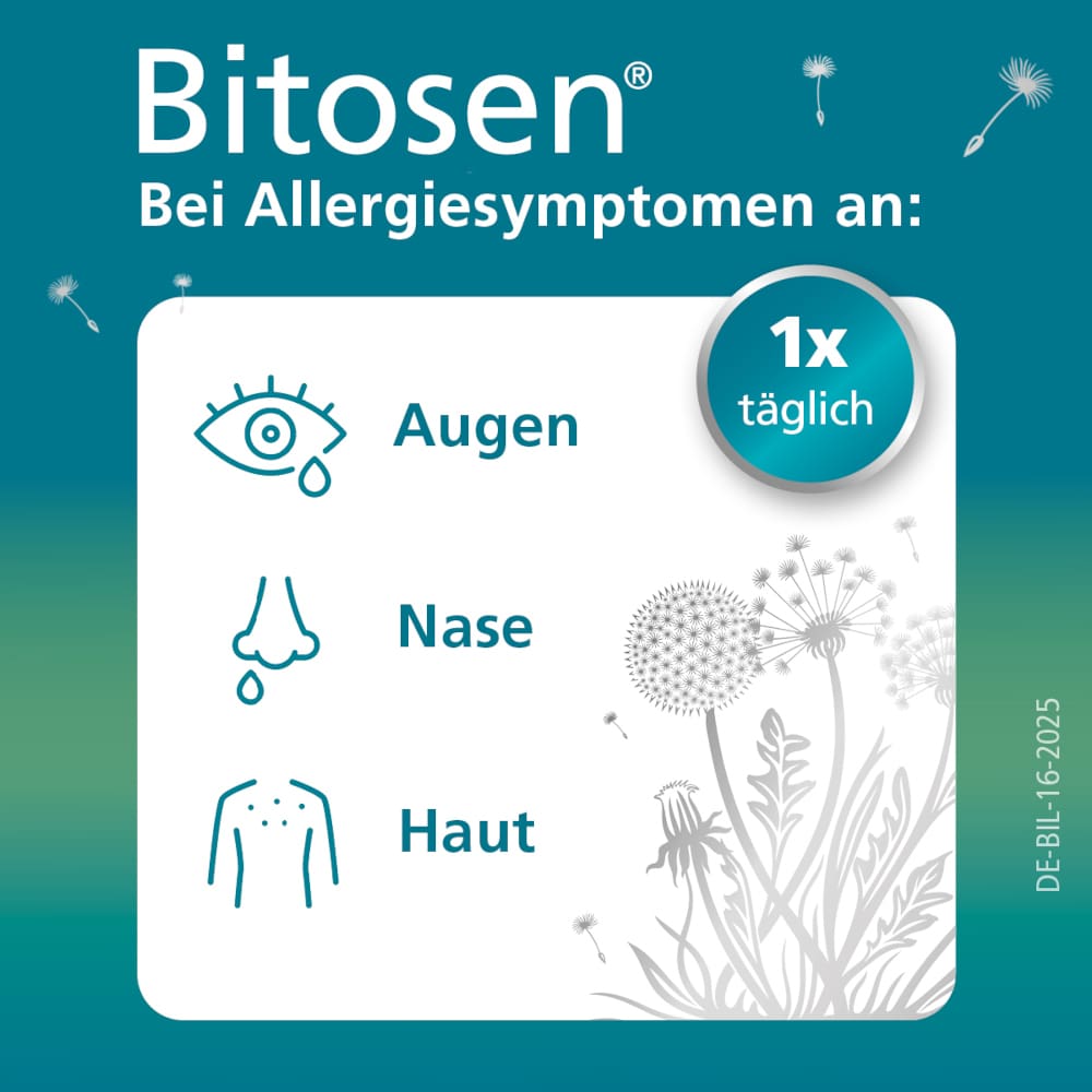 Bitosen 20 mg Antiallergikum 50 St Tabletten
