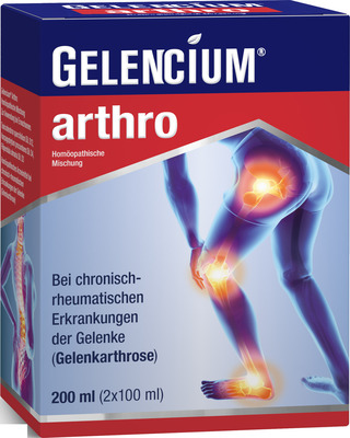 GELENCIUM arthro Doppelpack 2X100 ml Mischung