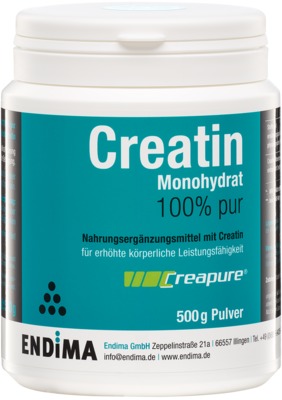 CREATIN MONOHYDRAT 100% Pur Pulver 500 g Pulver