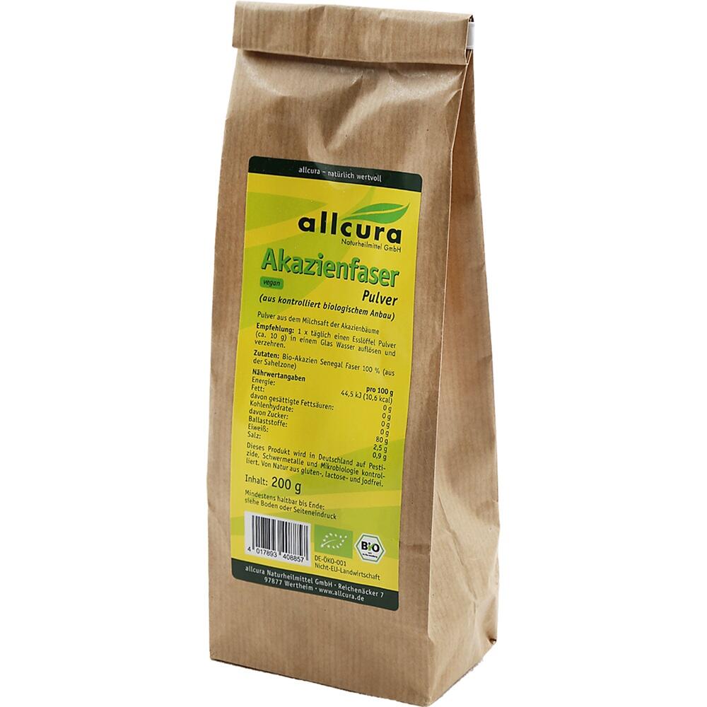 allcura Akazienfaser Pulver 200 g Pulver