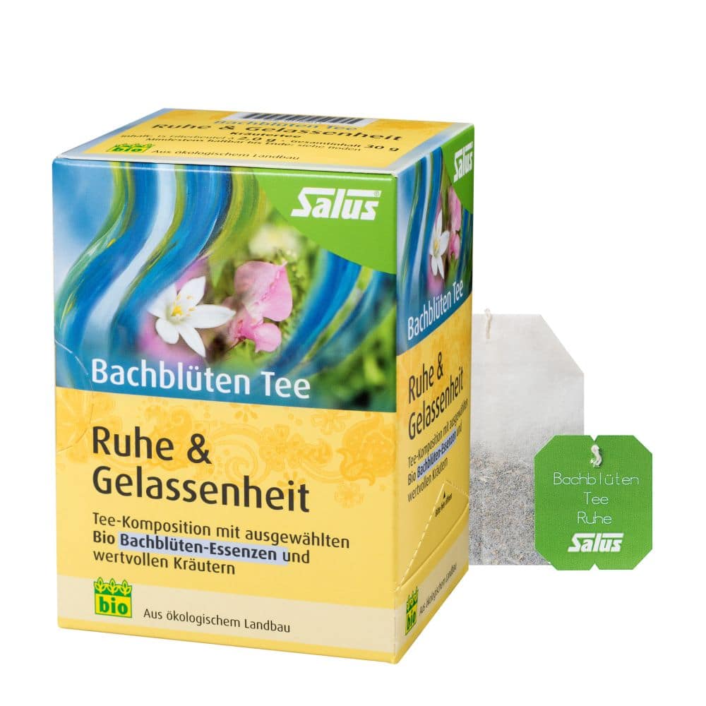 Salus Bachblüten Tee Ruhe & Gelassenheit  15 St Filterbeutel