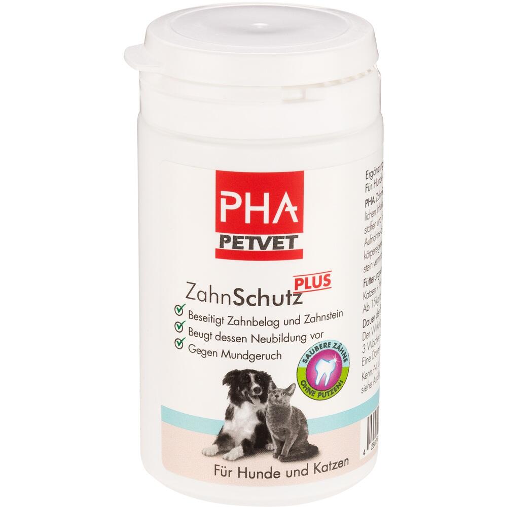 PHA ZahnSchutz PLUS Pulver für Hunde und Katzen 60 g Pulver