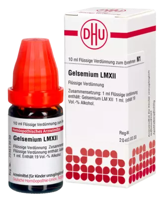 LM GELSEMIUM XII Dilution 10 ml Dilution