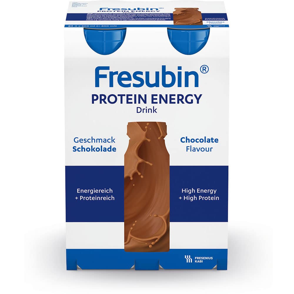 Fresubin Protein Energy DRINK Trinknahrung Schokolade 6X4X200 ml Lösung