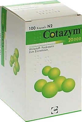 Cotazym 20000 100 St Kapseln magensaftresistent