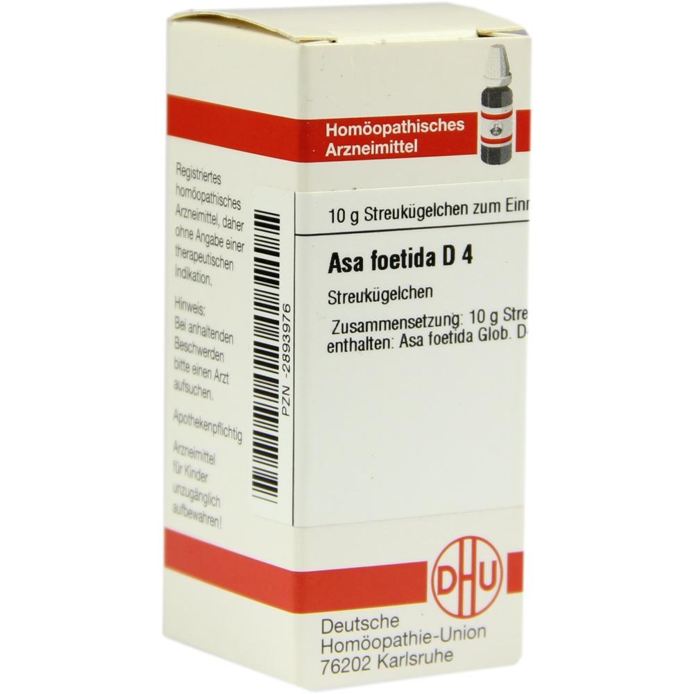 ASA FOETIDA D 4 Globuli 10 g Globuli