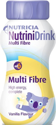 NutriniDrink Multi Fibre Vanille 200 ml Flüssigkeit