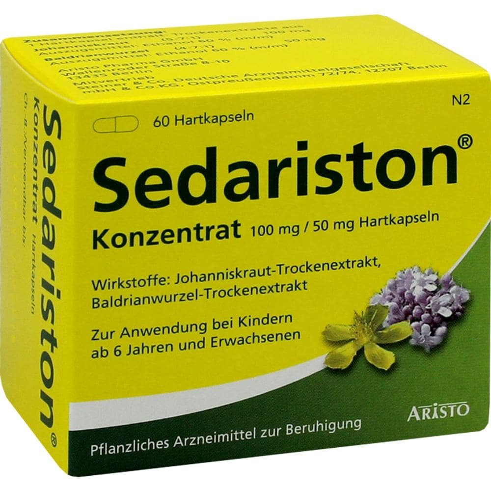 Sedariston Konzentrat  60 St Hartkapseln