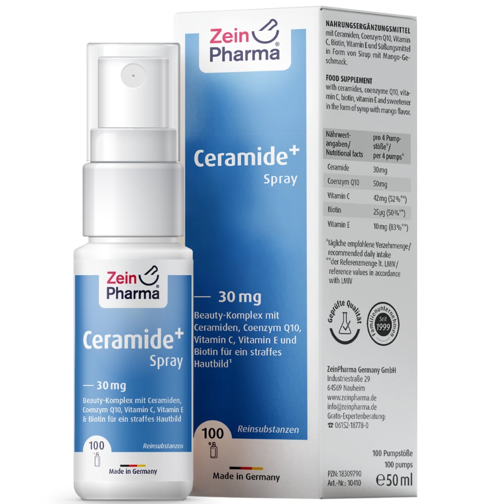 Zein Pharma Ceramide + Biotin + Q10 50 ml Spray