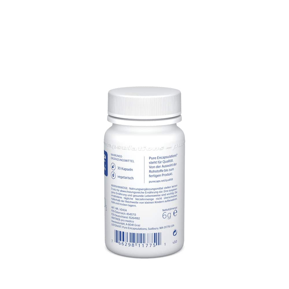 pure encapsulations Vitamin D3 4000 I.E. 30 St Kapseln