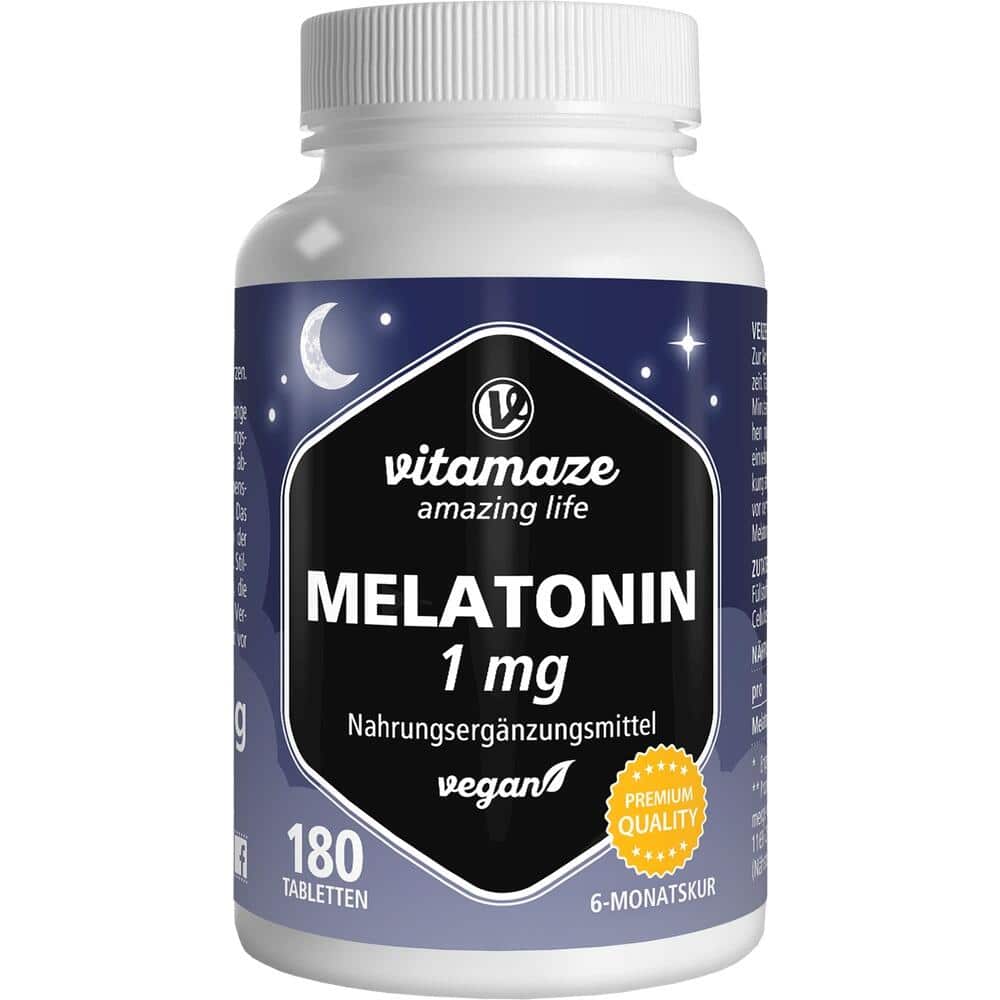 vitamaze MELATONIN 1mg 180 St Tabletten