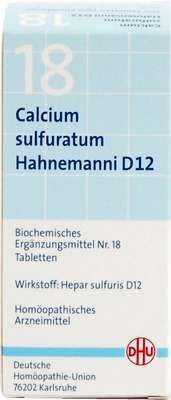 DHU Schüssler-Salz Nr. 18 Calcium sulfuratum D12 Tabletten 200 St Tabletten
