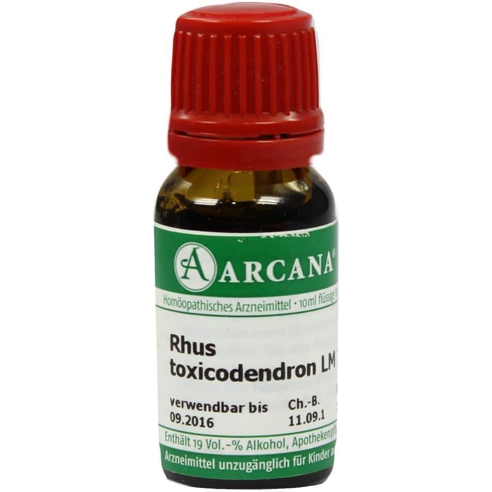 RHUS TOXICODENDRON LM 12 Dilution 10 ml Dilution