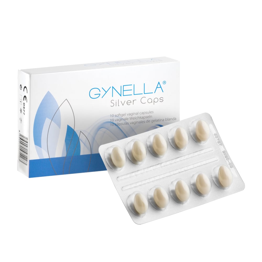 GYNELLA Silver Caps Vaginalkapseln 10 St Vaginalkapseln