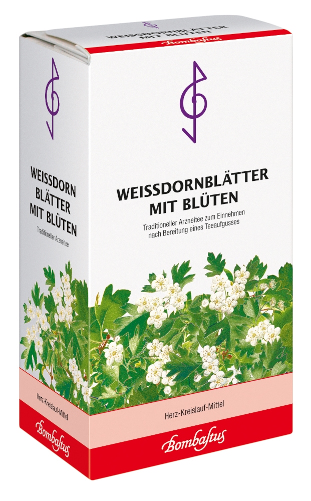 WEISSDORNBLÄTTER MIT BLÜTEN BOMBASTUS 90 g Tee