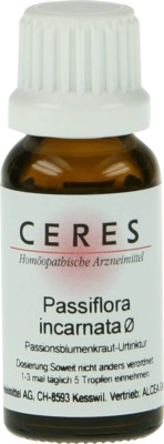 CERES Passiflora incarnata Urtinktur 20 ml Tropfen