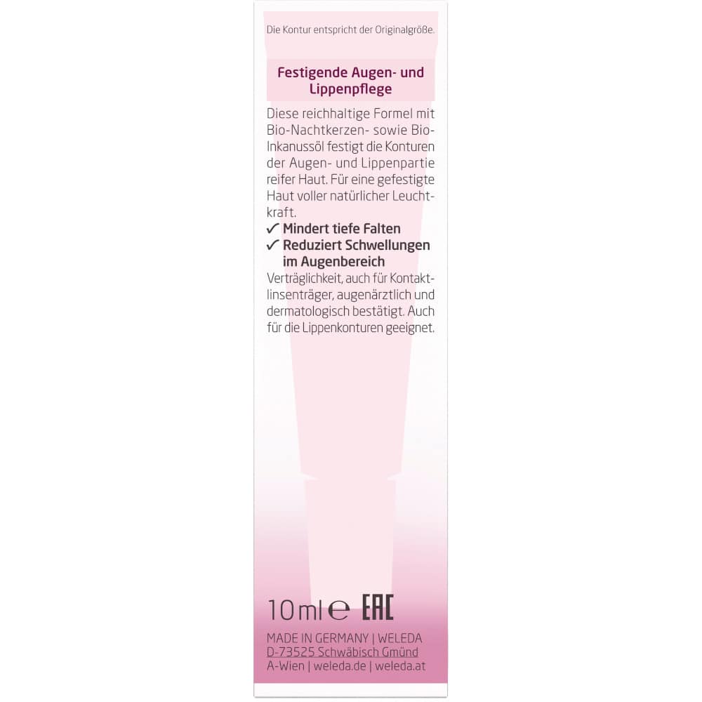 Weleda Augen- & Lippenpflege Nachtkerze 10 ml Creme
