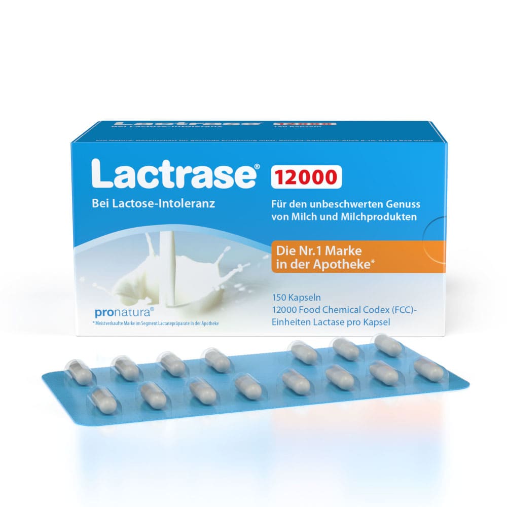 Lactrase 12.000 FCC 150 St Kapseln