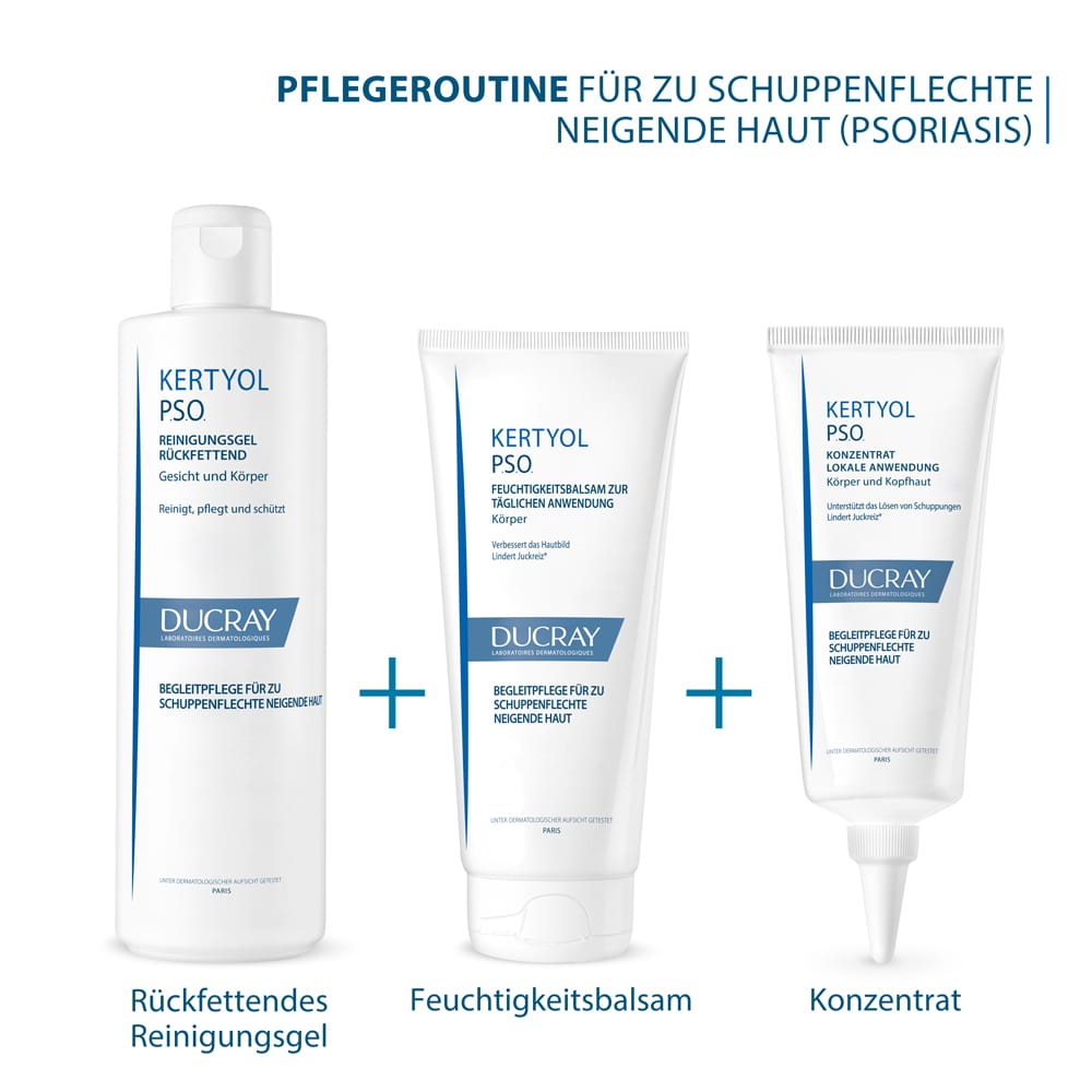 DUCRAY KERTYOL PSO Reinigungsgel 400 ml Gel